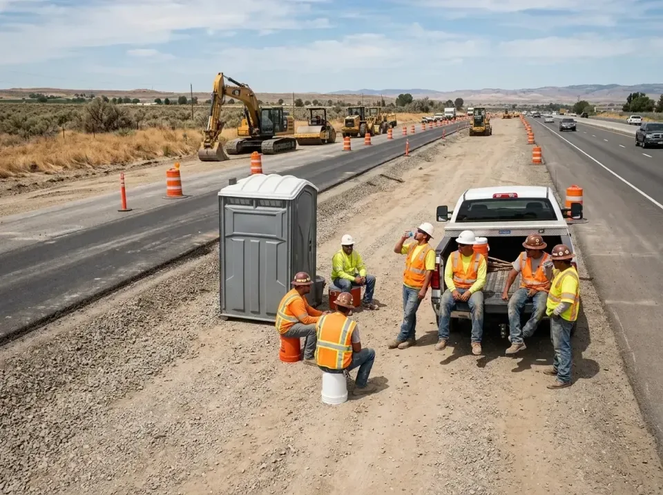 highway-road-construction-crew-007 — frequently asked questions, Porta Potty and Restroom Rentals in Cresaptown, MD